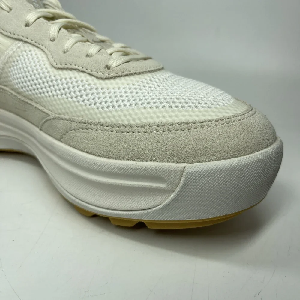 Sorel Womens Size 10 ONA 503 Low Knit Sea Salt Chalk Platform Shoes Sneakers